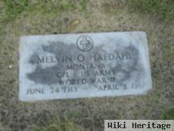 Melvin O "bud" Hafdahl