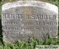 Henry N Sauder