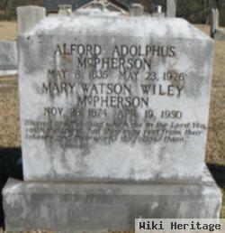 Alford Adolphus Mcpherson