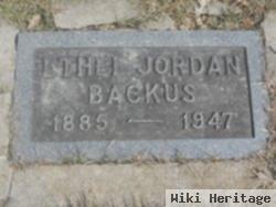 Ethel Jordan Backus