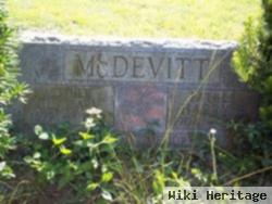 Harry Erwin Mcdevitt