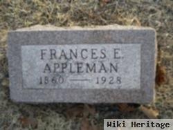 Frances "fannie" Eggleston Appleman