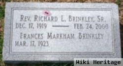 Rev Richard L. Brinkley, Sr