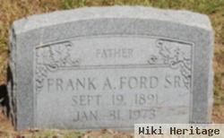 Frank Arthur Ford, Sr