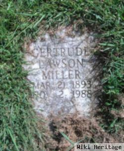 Gertrude Lawson Miller