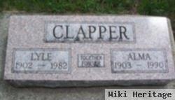 Alma B Knop Clapper