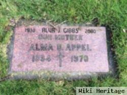 Alma Olson Appel