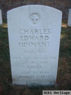 Pvt Charles Edward Hinnant