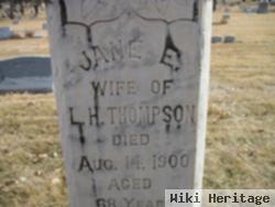 Jane Elizabeth Hurst Thompson