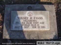 Verney H Evans