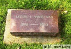 Esther Florence Winkleman