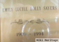 Emily Lucile Holly Sayers