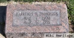 Harrison H Thompson