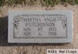 Martha Angie Mccutcheon Hutchinson