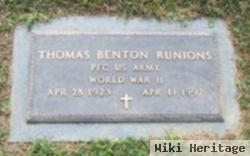 Thomas Benton Runions