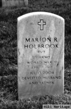 Marion R Holbrook