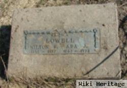 Ada J. Smith Lowell