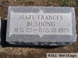 Mary Francis Bushong