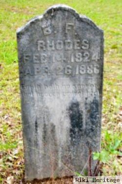 B F Rhodes