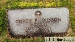 Cordie Barnett Johnson