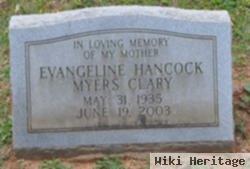 Evangeline Hancock Myers Clary