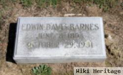 Edwin Davis Barnes, Sr