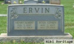 Henry Albert Ervin