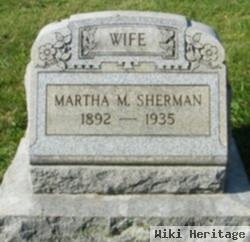 Martha M Shuler Sherman