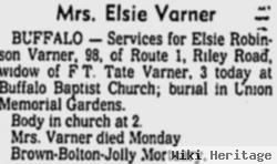 Elsie Robinson Varner