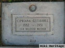 Cipriana Gutierrez