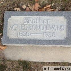 Agnes Caroline Bond Evans