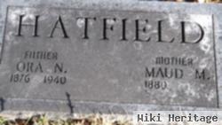 Maude M. Hatfield