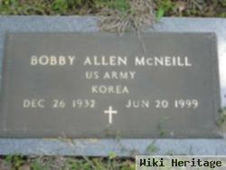 Bobby Allen "tobe" Mcneill