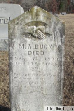 Mary A. Bell Buck