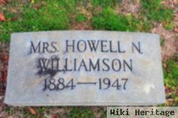 Mrs Howell N. Williamson