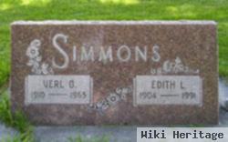 Edith L Nave Simmons