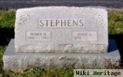 Homer H Stephens