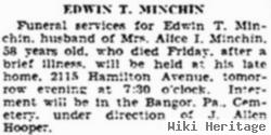 Edwin T. Minchin