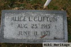 Alice L Clifton