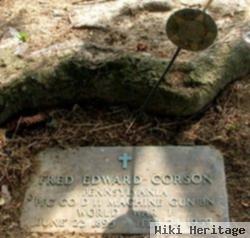 Pvt Fred Edward Corson