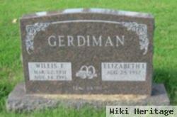 Willis E Gerdiman