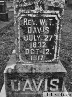 Rev William Thomas Davis