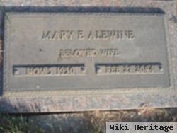 Mary E Alewine