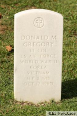 Donald M. Gregory