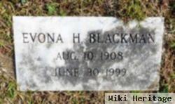 Evona H Blackman