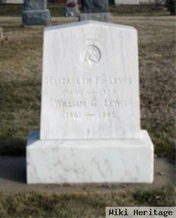 Elizabeth F Burton Lewis