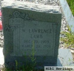 W Lawrence Lamb