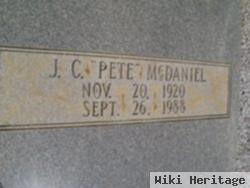 J. C. "pete" Mcdaniel