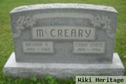 William H Mccreary