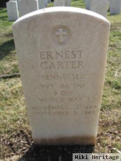 Pvt Ernest Carter